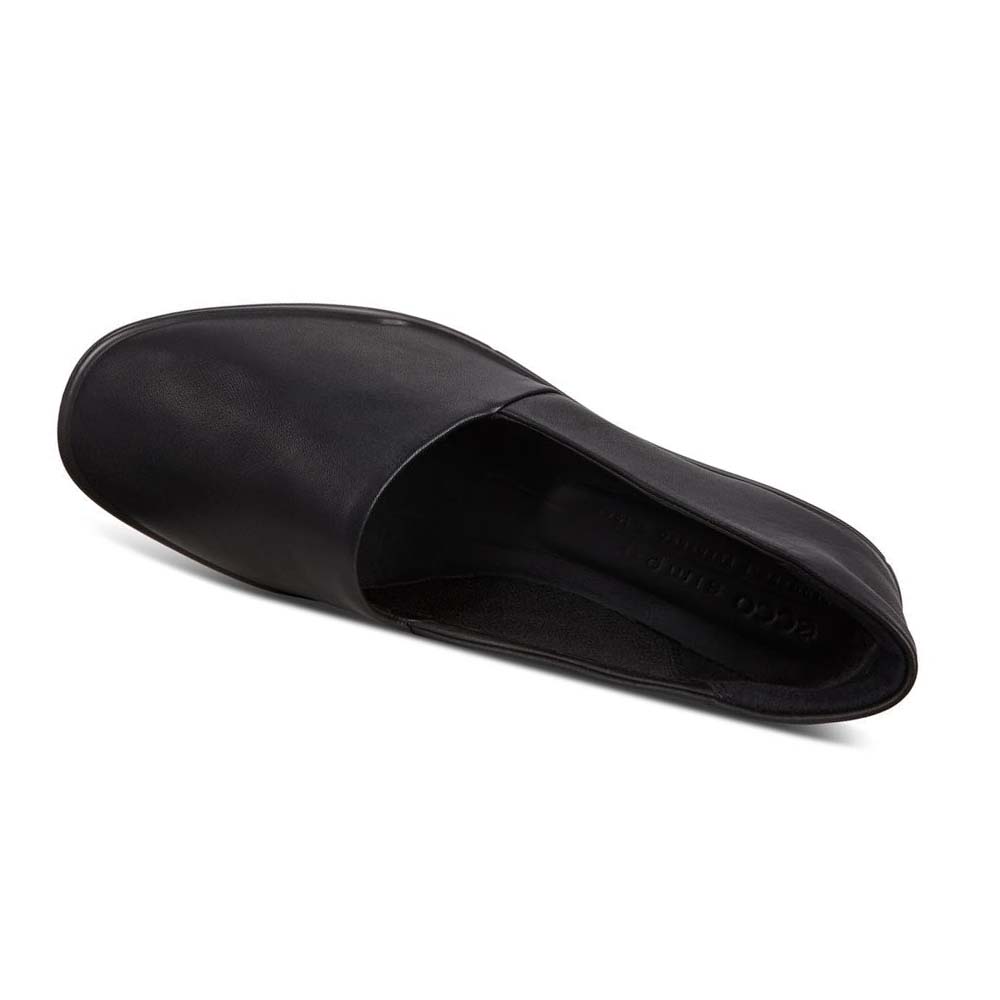 Női Ecco Simpil Loafer Cipő Fekete | HU 157SGL